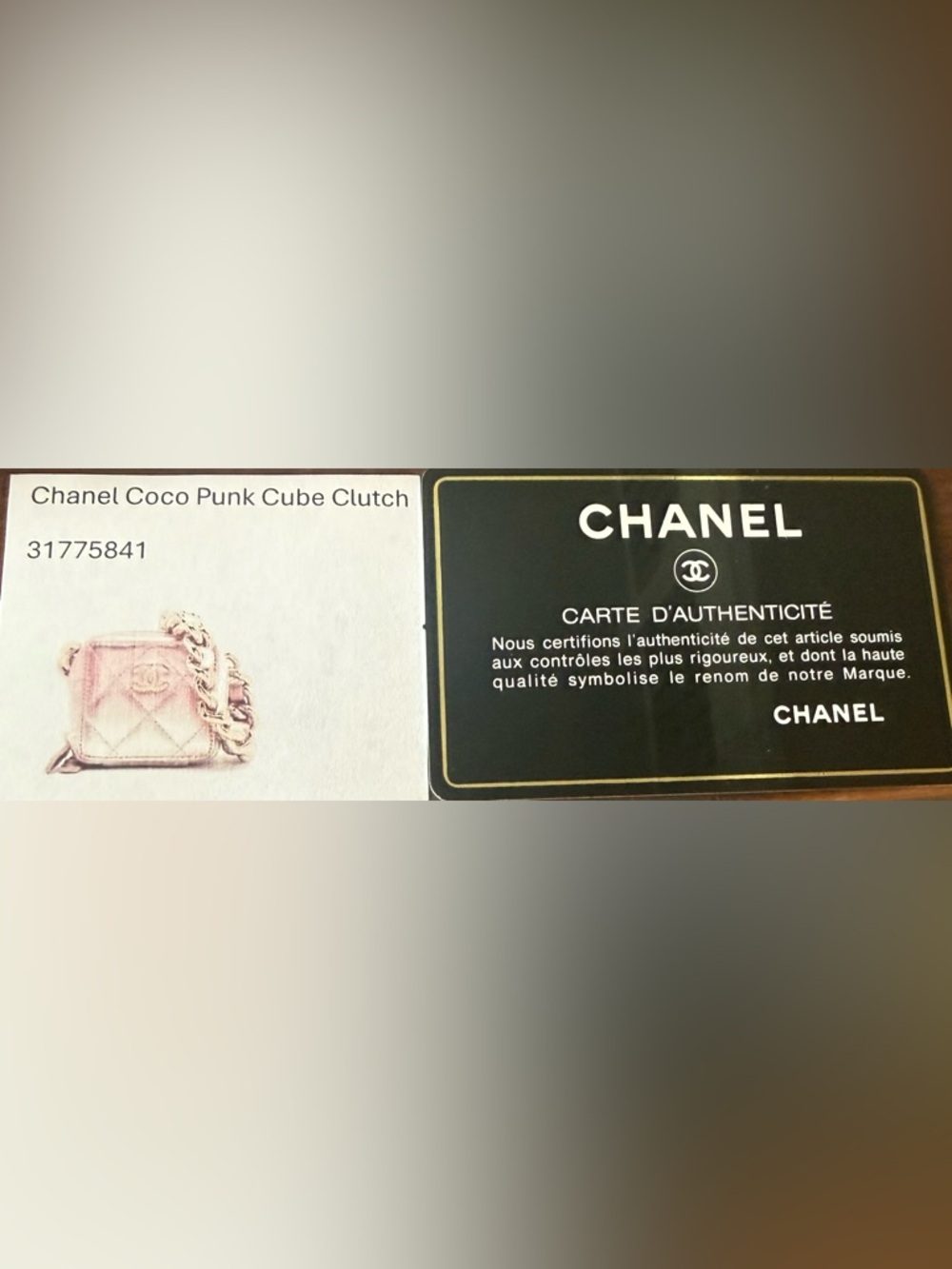 Chanel Metallic Pink Quilted Mini coco punk cube Bag with Chain - Picture 10 of 11